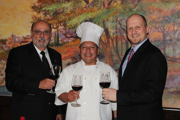 Bubba Butera Chef Napoleon Palacios and Johnny Mandola-low res