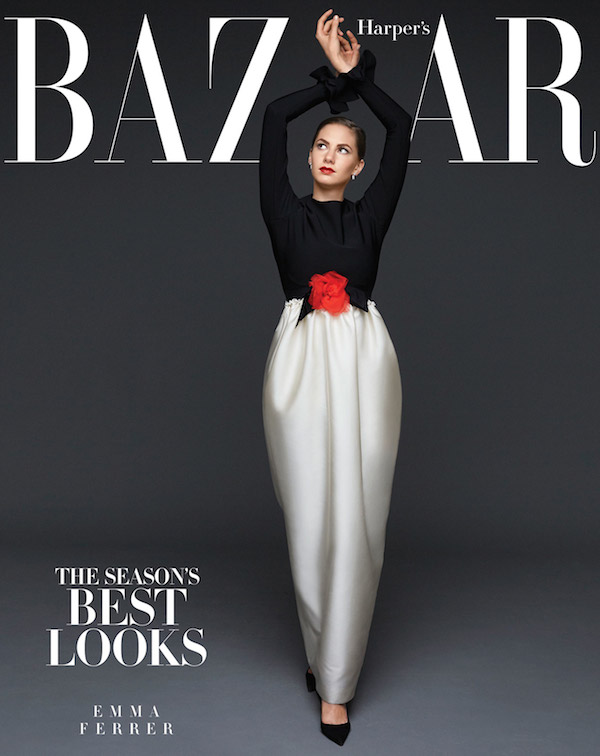Emma Ferrer…Granddaughter of Style Icon, Audrey Hepburn, Graces the Cover  of Harper's Bazaar - Fashion Blogger From Houston Texas