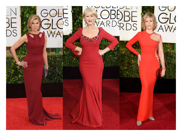 red collage 2 golden globes