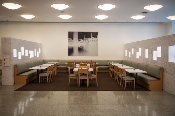 MFA Cafe; Photo by Wilson Parish