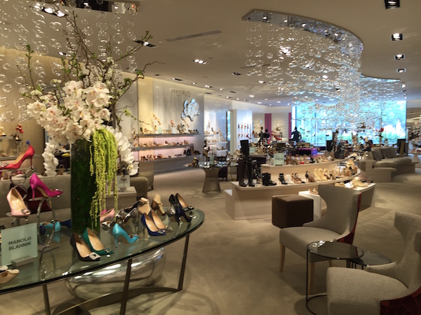 Louis Vuitton Shoe Salon in Saks Fifth Avenue by in New York , NY