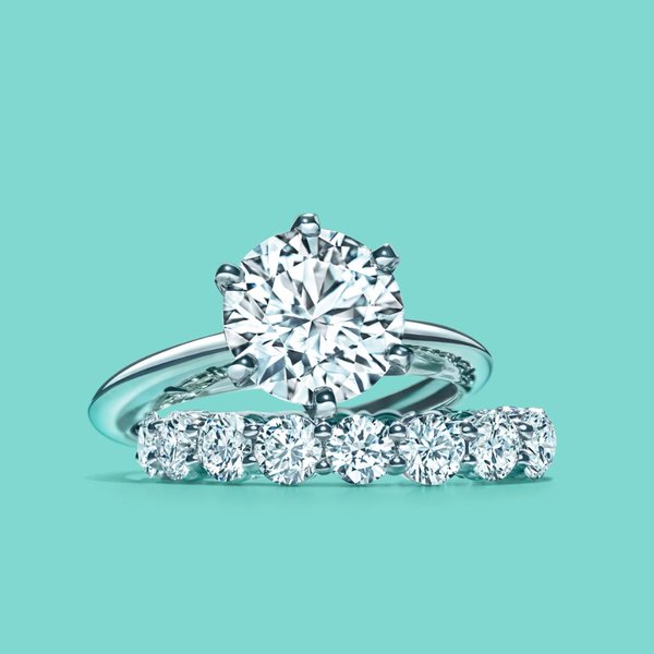 tiffany trilogy diamond ring