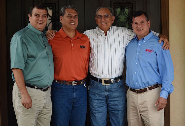 Ricardo, Raul III, Raul Jr., Roberto Molina