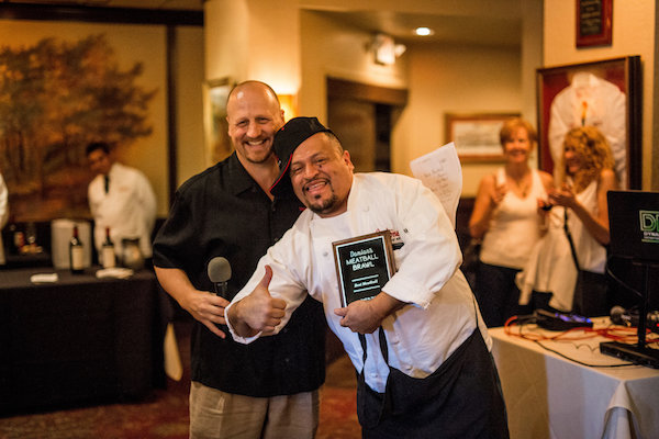 *Best Meatball winner Chef Alex Padilla