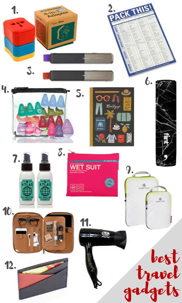 Must-have travel gadgets and accessories you need to pack for your