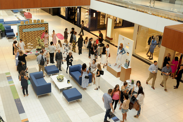 *Local Influencers gather at the Galleria VI event; Photo credit by Dave Rossman