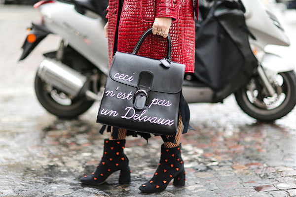 Street Style : Day Seven - Paris Fashion Week Womenswear Fall/Winter 2017/2018