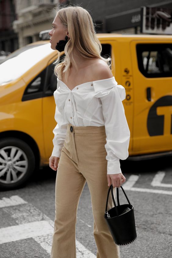 White Button Down