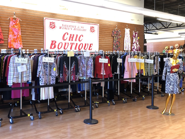Time to Save in Style...Salvation Army Women's Auxiliary Chic Boutique