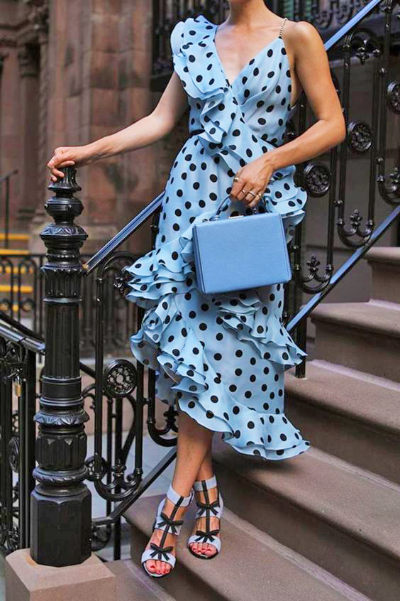 Polka dots meet fashion spots! Discover the vibrant and playful