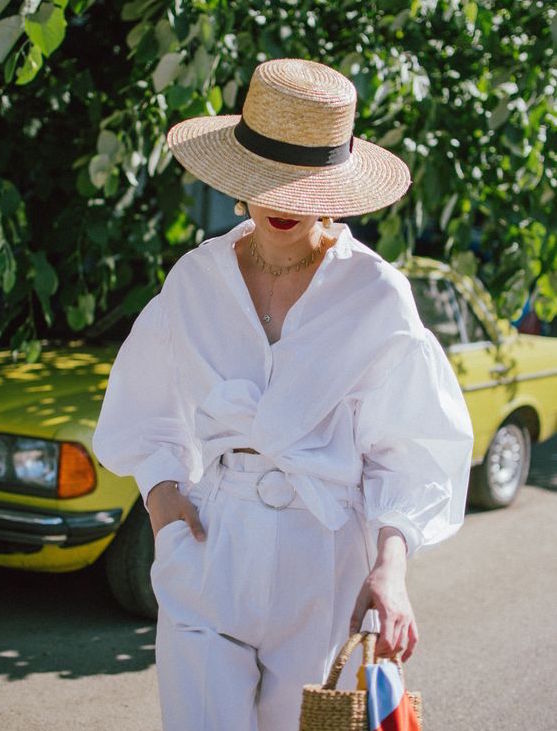 White Button Down