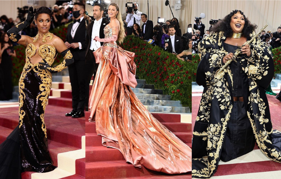 Gilded Glamour on the Met Gala Red Carpet | Fashion Blogger From ...
