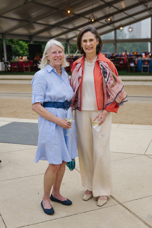 Janet Clark and Sis Johnson